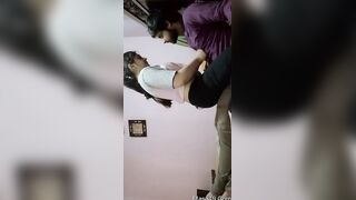 Indian girlfriend making out with her new boyfriend