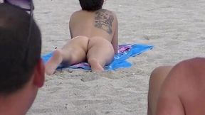 Nude beach adventures of hotwife exhibitionist