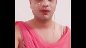 Crossdresser indian desi video call