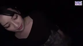 Stunning oriental beauty teases and sucks cock