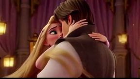 Rapunzel & Flynn Rider Hot Romantic Sex Hentai Anime