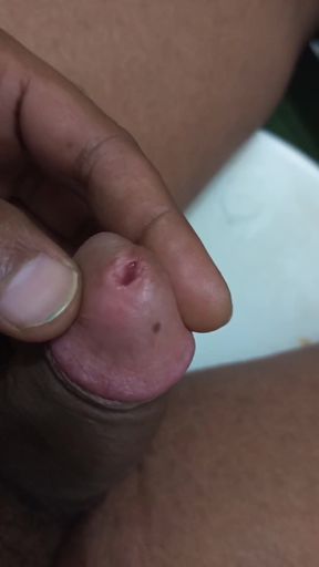 My First Hand Job Video in Washroom