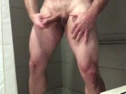 Shower Masturbation In The Gym Showers Is The Best Way To Finish Off Your Workouts