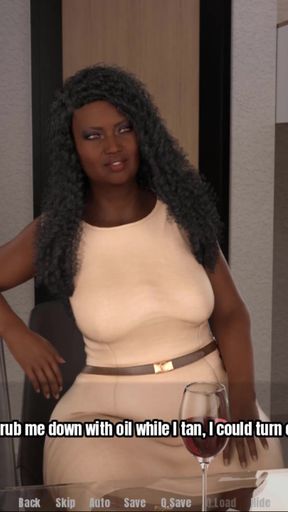 Grandma&#039;s house - Nana exposed her breast to me