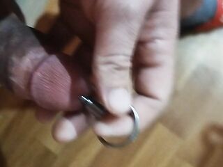 tons of goo after probing the urethra with a 10 mm toy