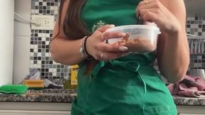 Siomara Ripping Ass While Cooking You Breakfast!