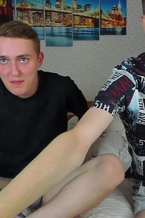 Alex's Biceps Are so Big but He's a Tender Bottom!