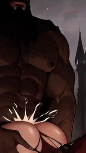 African Warriors Have Rough Sex in the Streets of Europe