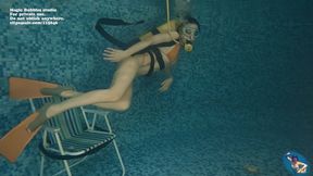 Dragon and Aoro An underwater striptease for a diver 720