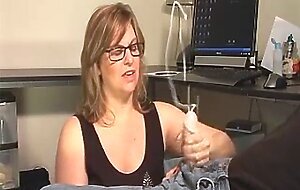 Mature Lady Takes Care Of A Dick