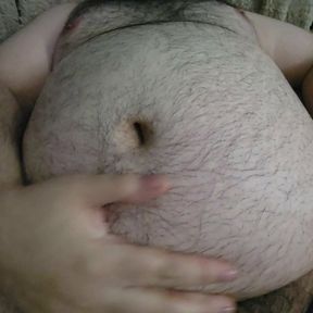 Big Bear Chub Belly Rub, Bellybutton Fingering (Request #1)