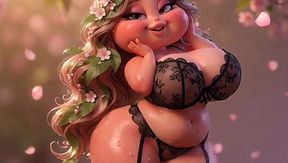 Peach BBW Slut & Juicy - Dirty Talk & Twerkea Rico
