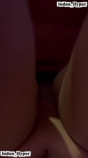 exchanging mucus with my wife's chubby pussy   Clip 3