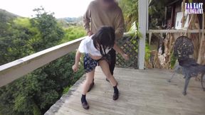 Lifted Thrust Frenzy with a Smooth Tight Beauty Bouncing Hard in Bold Exposed Play -ep-2