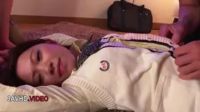Miu Kimura and two other sexy Asians get into a wild threesome.