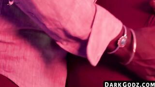 Oil Slick Muscle Hunk Riding Big Dick in Gay Sex Romance