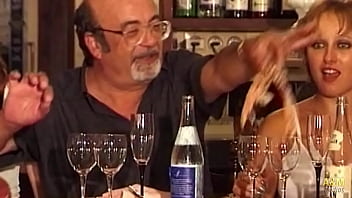 Sexy Spanish milf hosts wild group sex party with big cock and anal action