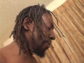 Red hair black big ass on the big black dick