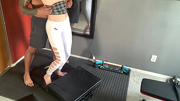 When XXXercising turns in to an ANAL Creampie