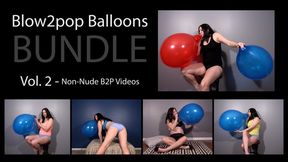 Blow2pop Balloons Bundle Vol. 2 - Non-Nude B2P Videos - Kylie Jacobs - MP4 720p HD