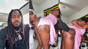 my stepsister texted me her boyfriend not home so this happened