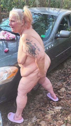 U Wanna Hear Me Squirt? in the Woods? Naughty Stranger?