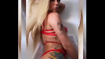Ts Vanessa Rafaella - with red langerrie