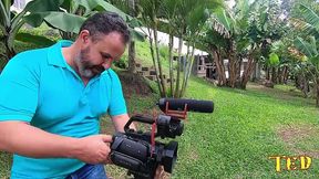 bastidores da milf do sul durante as gravacoes - camila costa official - sandro lima - binho ted