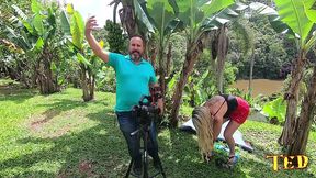 bastidores da milf do sul durante as gravacoes - camila costa official - sandro lima - binho ted