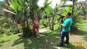 bastidores da milf do sul durante as gravacoes - camila costa official - sandro lima - binho ted