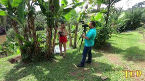 bastidores da milf do sul durante as gravacoes - camila costa official - sandro lima - binho ted