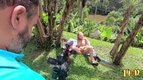 bastidores da milf do sul durante as gravacoes - camila costa official - sandro lima - binho ted