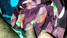 Satin silk handjob porn - Bhabhi salwar cum and handjob - Salwar me muth mari (108)