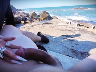 Sea and Masturbation - The Most excellent Ejaculation