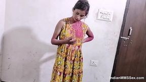 Indian Devar Bhabhi Playing Holi And Getting Horny Enagaged in Hot Sex