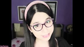 Cute Tgirl DaniTheCutie encourages you as you both explore her sexy body