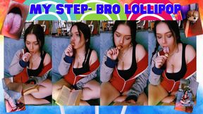 My Step-Bro Lollipop - Unaware Giantess Mistakes Shrunken Step-Brother for a Lollipop!!