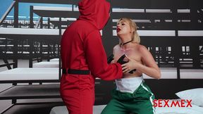 sexmex - squid game parody by sexmex - anal game . emily thorne