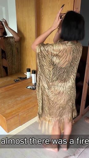 Married MILF Fucks Resort Worker While Husband Is Away - Vacation Cheating!