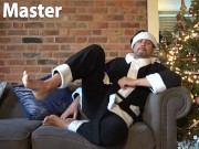 Christmas farts from dark Santa's fat stinking asshole PREVIEW