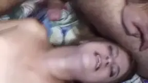Married housewife gets screwed while hubby watches