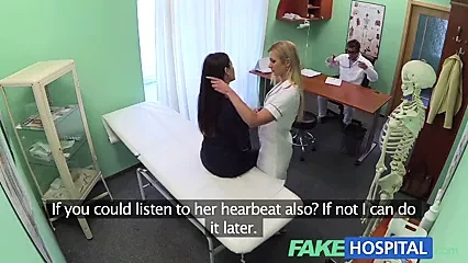 HotHospital Doctors cock and nurses tongue cure frustrated