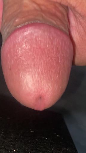 I was alone in the tolet and the monster inside me was getting hard and it wanted to release the slimy stuff in it