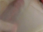 Red latex hooded swing dress and transparent pants cum wetsuiterest