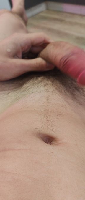 Caressing a big