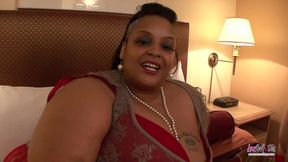 Charlly Moore has her first lesbian experience with sexy black girl Farrah Fox
