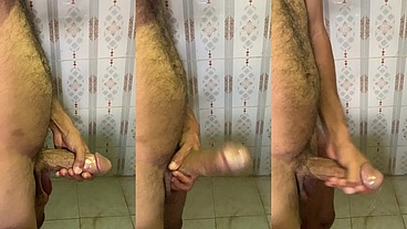Stroking My Cock