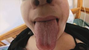 4K ERER's big tongue humiliation