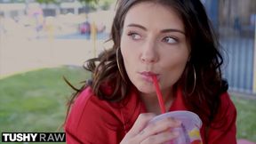 TUSHYRAW Adria Rae needs to have her Ass Stretched out - Adria rae