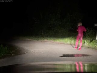 Golden Shower pink Rubber outdoor Wench